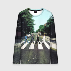 Мужской лонгслив 3D The Beatles альбом Abbey Road