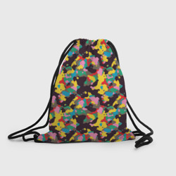 Рюкзак-мешок 3D Модный красочный камуфляж