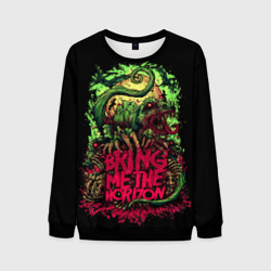 Мужской свитшот 3D Bring me the horizon dinosaurs