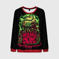 Мужской свитшот 3D Bring me the horizon dinosaurs