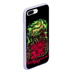 Чехол для iPhone 7Plus/8 Plus матовый Bring me the horizon dinosaurs - фото 2