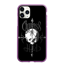 Чехол для iPhone 11 Pro Max матовый Cypress Hill - arrows skull