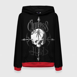 Женская толстовка 3D Cypress Hill - arrows skull
