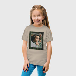 Детская футболка хлопок Тимоти Шаламе с губной гармошкой - фото 2