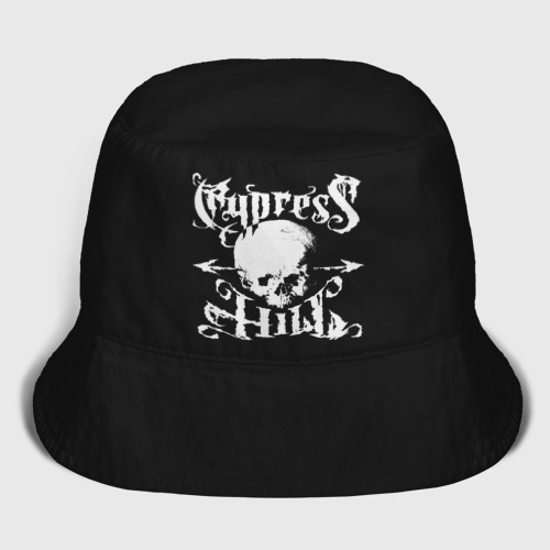 Мужская панама хлопок Cypress Hill - logo, цвет черный