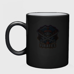 Кружка хамелеон Pirates team - фото 2