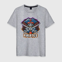 Pirates team – Мужская футболка хлопок с принтом купить со скидкой в -20%