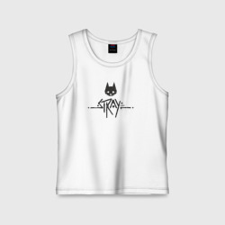 Детская майка хлопок Stray Street cat