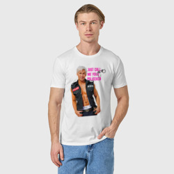 Мужская футболка хлопок Кен Райан Гослинг полицейский - фото 2