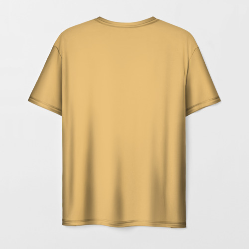 Мужская футболка 3D Кружка кофе с Маршмеллоу, цвет 3D печать - фото 2