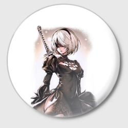 Значок Nier: Automata - 2B TechnoBlade