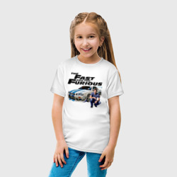 Детская футболка хлопок Брайан О'Коннер Nissan Skyline R34 - фото 2