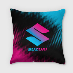 Подушка 3D Suzuki - neon gradient