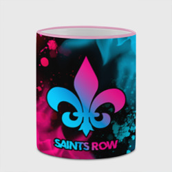 Кружка с полной запечаткой Saints Row - neon gradient - фото 2