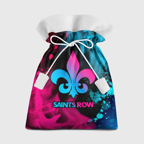 Подарочный 3D мешок Saints Row - neon gradient