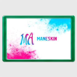 Магнит 45*70 Maneskin neon gradient style: надпись и символ