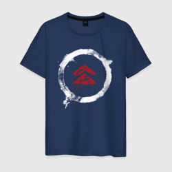 Мужская футболка хлопок Ghost of Tsushima logo