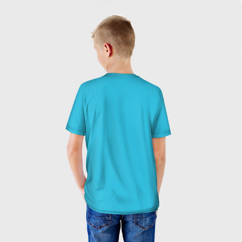 Детская футболка 3D Влюблённый взгляд, цвет 3D печать - фото 4
