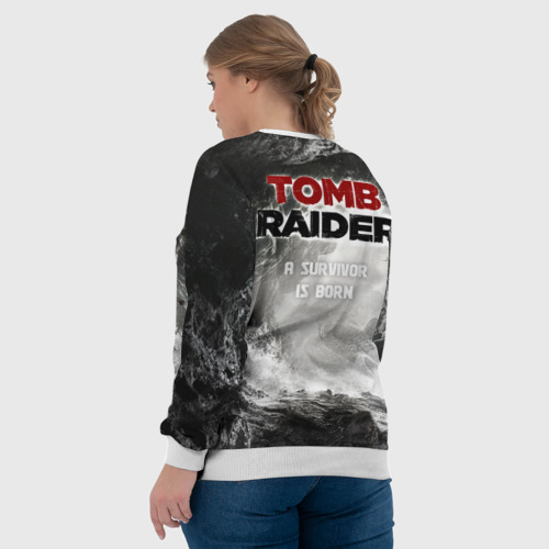 Женский свитшот 3D Rise of the Tomb rider, цвет 3D печать - фото 7