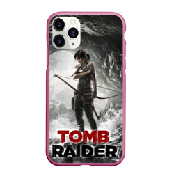 Чехол для iPhone 11 Pro Max матовый Rise of the Tomb rider