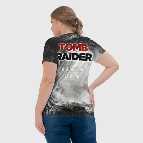 Женская футболка 3D Rise of the Tomb rider, цвет 3D печать - фото 7