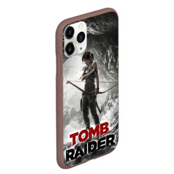 Чехол для iPhone 11 Pro Max матовый Rise of the Tomb rider - фото 2