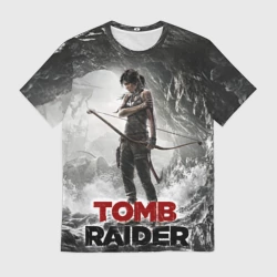 Мужская футболка 3D Rise of the Tomb rider