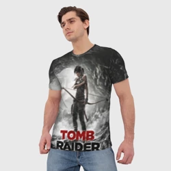Мужская футболка 3D Rise of the Tomb rider - фото 2