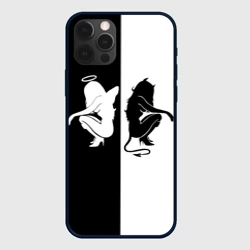 Чехол для iPhone 12 Pro Max Ангел и Демон