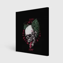 Холст квадратный Keith Flint draw head