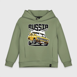 Детское худи Oversize хлопок Russia tuning car