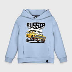 Детское худи Oversize хлопок Russia tuning car