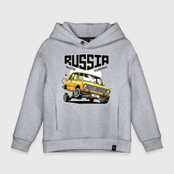 Детское худи Oversize хлопок Russia tuning car