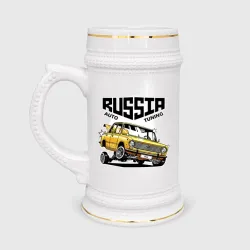 Кружка пивная Russia tuning car