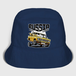 Детская панама хлопок Russia tuning car