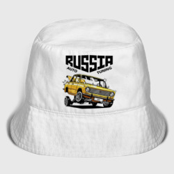 Детская панама хлопок Russia tuning car