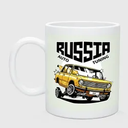 Кружка керамическая Russia tuning car