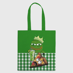 Шоппер 3D Pepe King with pizza