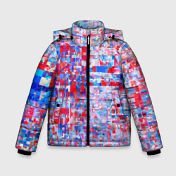 Зимняя куртка для мальчиков 3D Пестрые краски