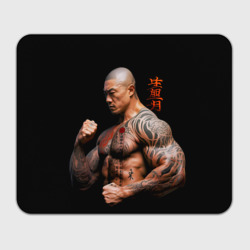 Прямоугольный коврик для мышки Irezumi tattoo yakuza fighter