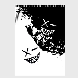 Скетчбук Smile - black and white