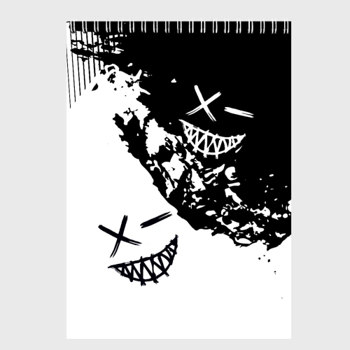 Скетчбук Smile - black and white