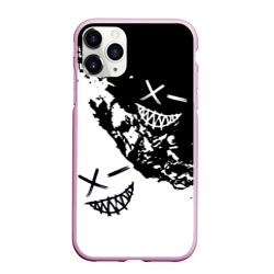 Чехол для iPhone 11 Pro Max матовый Smile - black and white