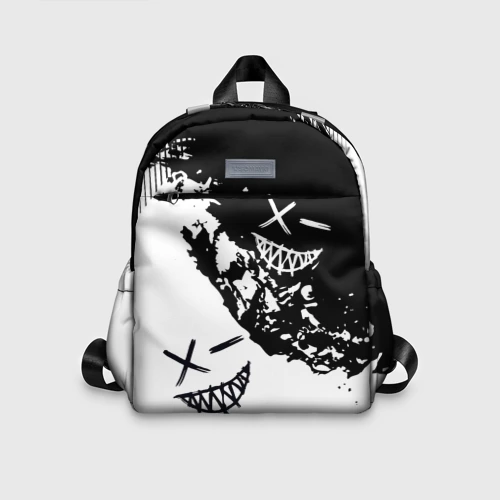 Детский рюкзак 3D Smile - black and white