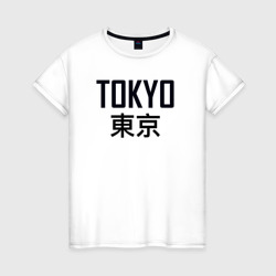 Tokyo - Japan style – Женская футболка хлопок с принтом купить со скидкой в -20%