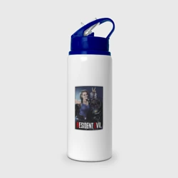 Бутылка для воды с трубочкой Resident frendship