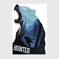 Магнитный плакат 2Х3 Bear hunter