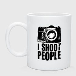 Кружка керамическая Shoot photographer