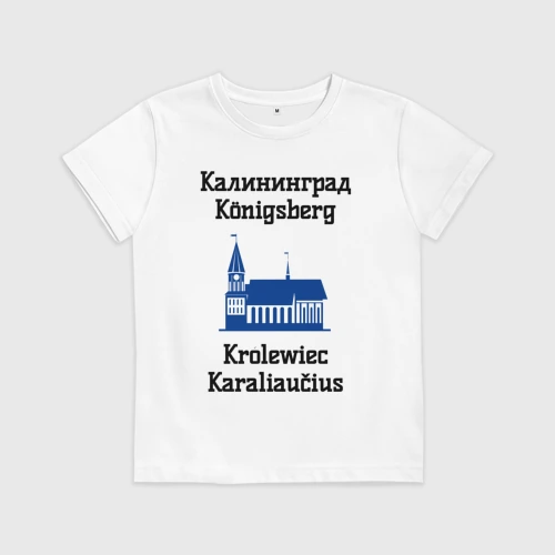 Детская футболка хлопок Калининград
