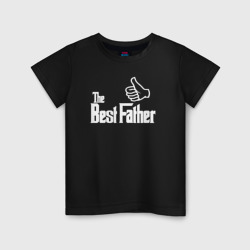 Детская футболка хлопок The best father